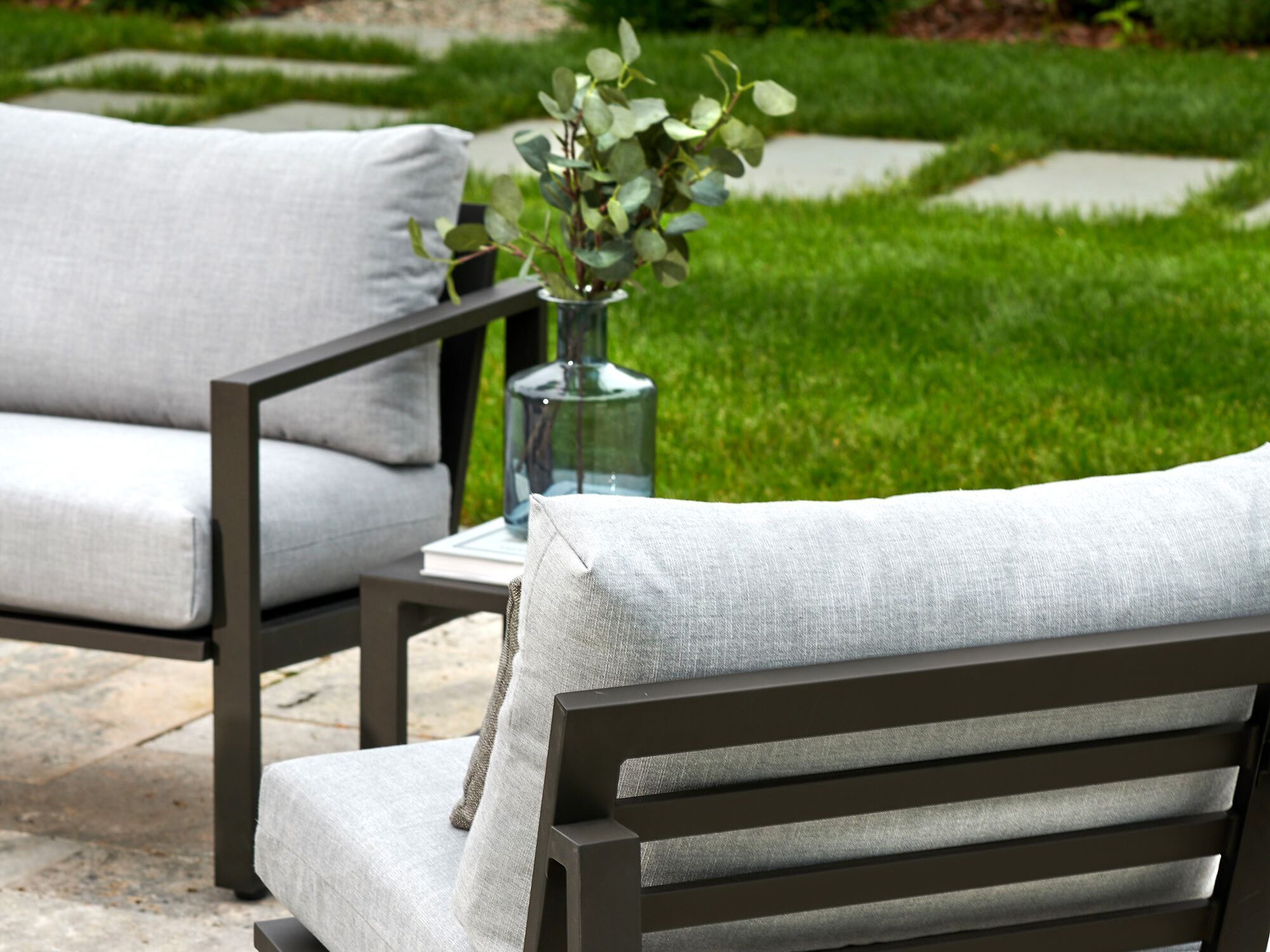 Алюминиевый садовый стул с подлокотниками Walters Tidal ARCH-00019857 - Вид №3