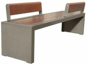 GHM-ECLATEC Скамья со спинкой Pixel