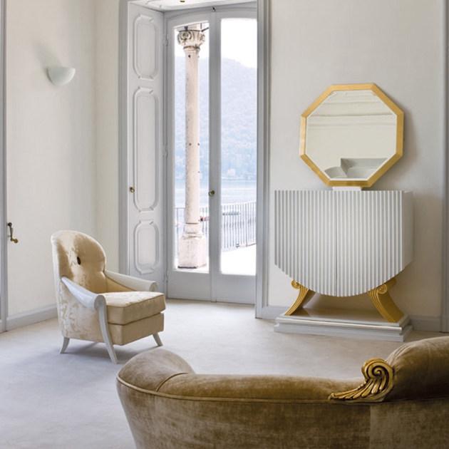 Rozzoni Буфет из лакированной древесины с распашными дверцами Stresa sun-id-1488308 - Вид №1