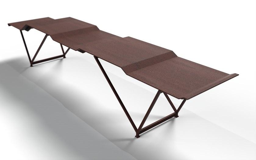 TrackDesign Скамья из стали Corten ™  Osp05078  - Вид №1