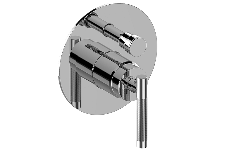 E-7081-LM57-T PROGRESSIVE concealed shower mixer with diverter 1/2” - Trim only GRAFF Harley