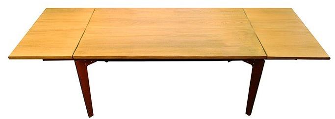 TrackDesign Прямоугольный раздвижной стол из дуба Leggero Itt06046 - Вид №1