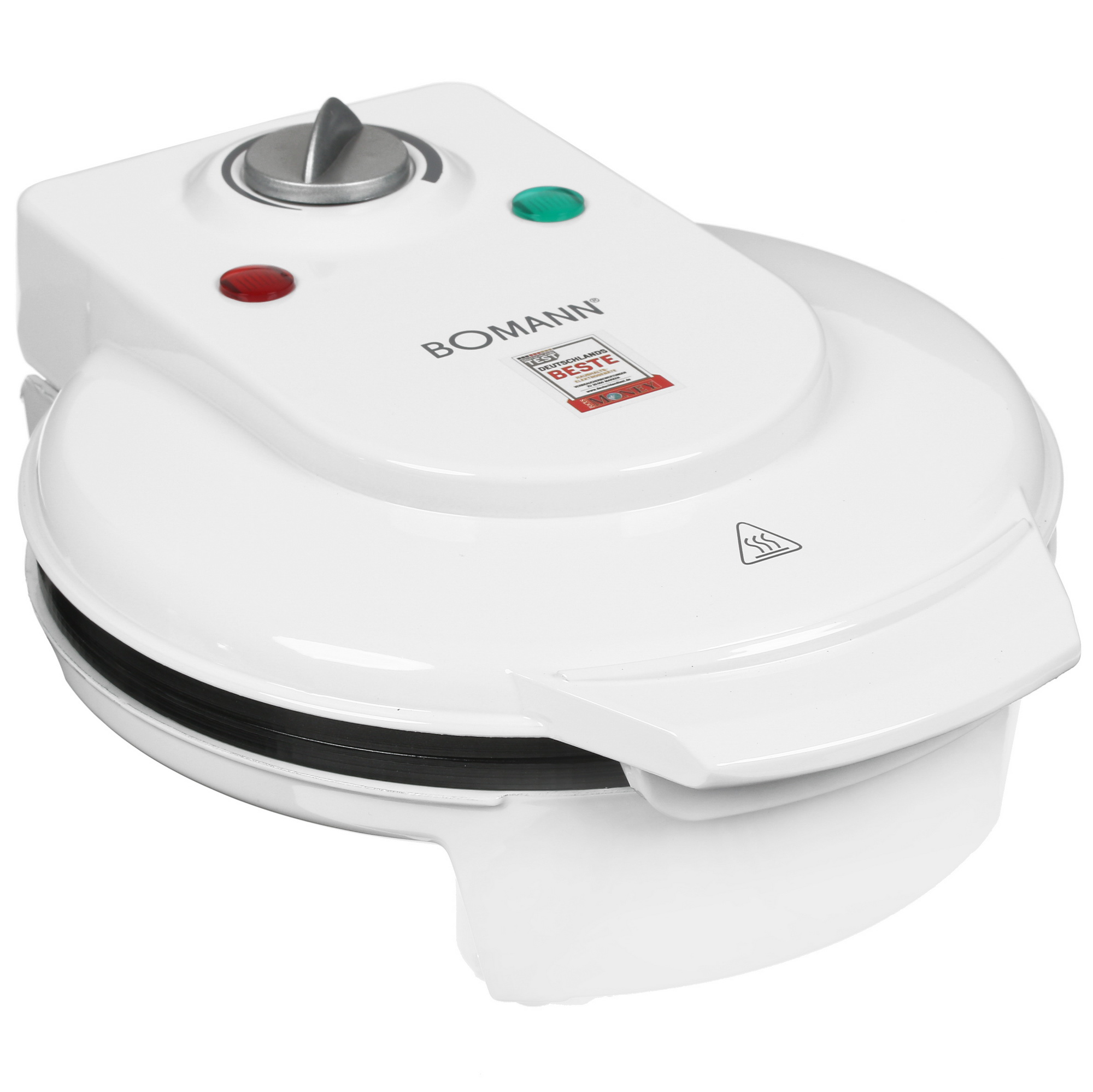 7905466 Вафельница Bomann WA 5018 CB белый STDN-0004051