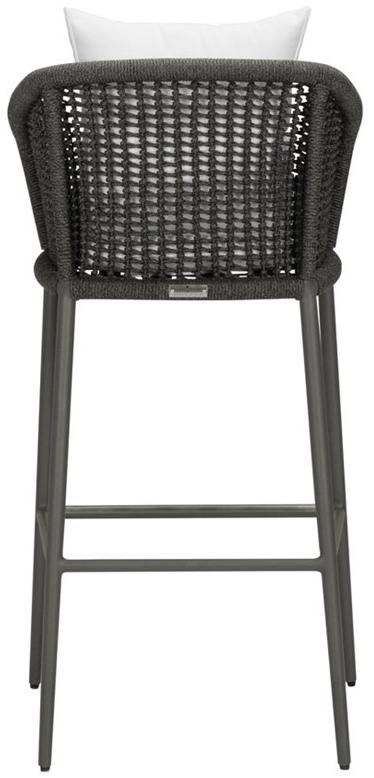 JANUS et Cie Барный стул из морской веревки с подлокотниками Knot sun-id-1415298 - Вид №7