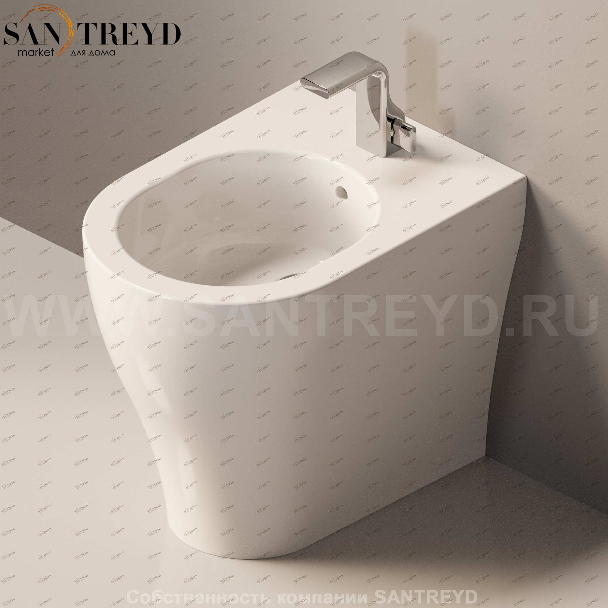 AP2179016 Биде напольное App Ceramica Flaminia