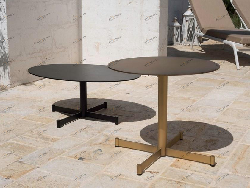 Braid Круглый алюминиевый садовый столик Teodora sun-id-1511741