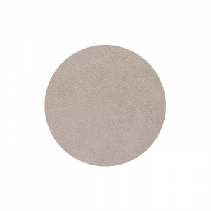 990225 HIPPO warm grey подстановочная салфетка круглая, диаметр 30 см, толщина 1,6 мм;LIND DNA