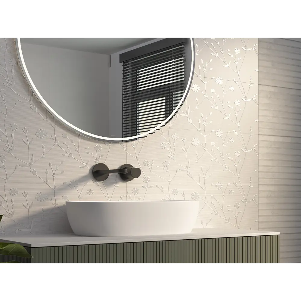 Плитка настенная Gracia Ceramica Velvet 25x60 см 1.2 м² матовая цвет бежевый STLM-2062611 - Вид №1