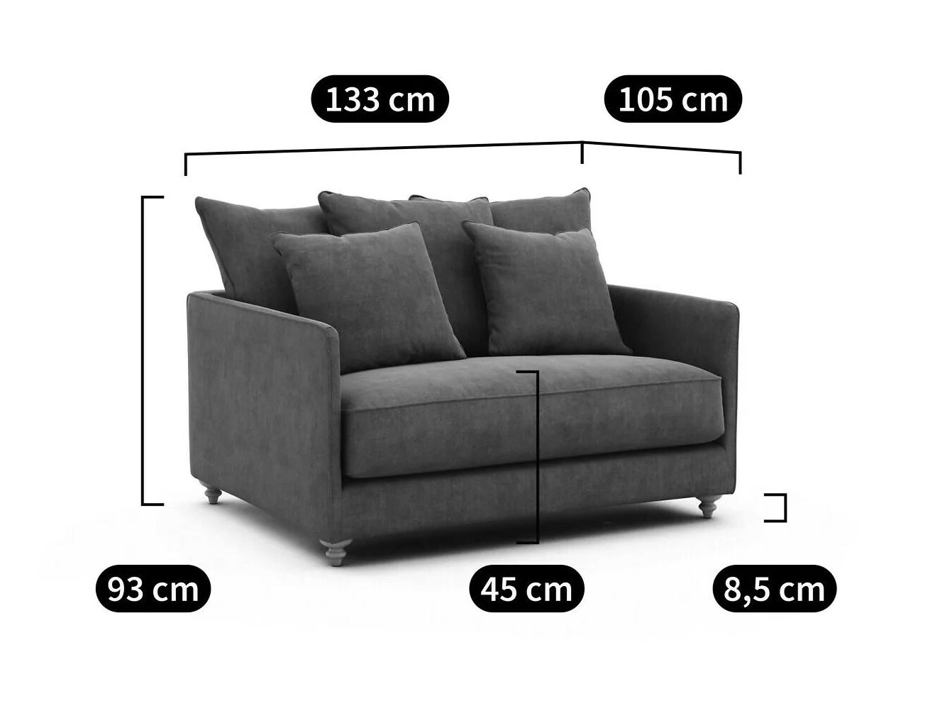 Ткань раскладной диван-кровать AMPM Lazare ARCH-00042432 - Вид №7