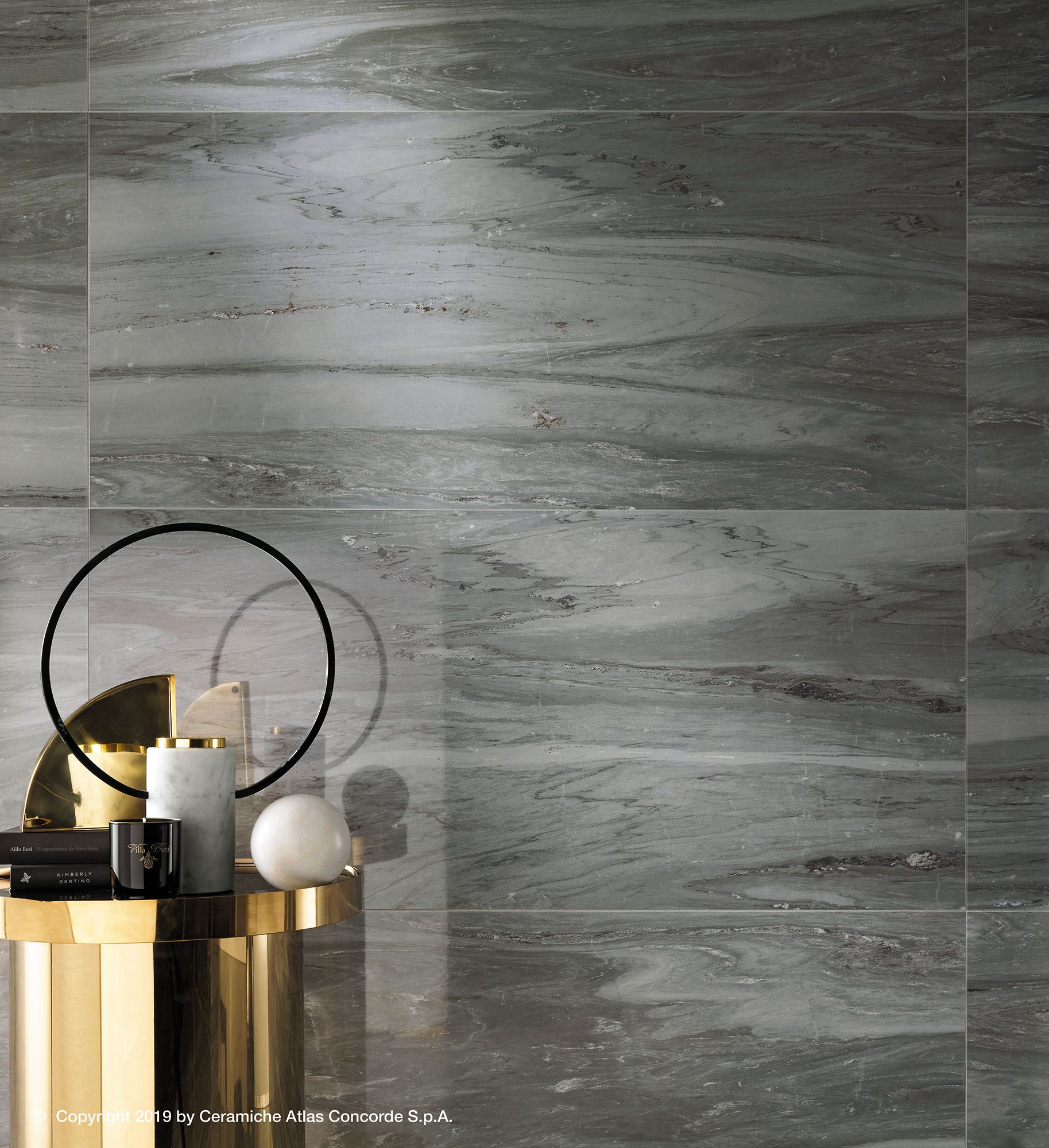 Белое керамическое покрытие с эффектом мрамора Atlas Concorde Marvel Dream ARCH-00073412 - Вид №4