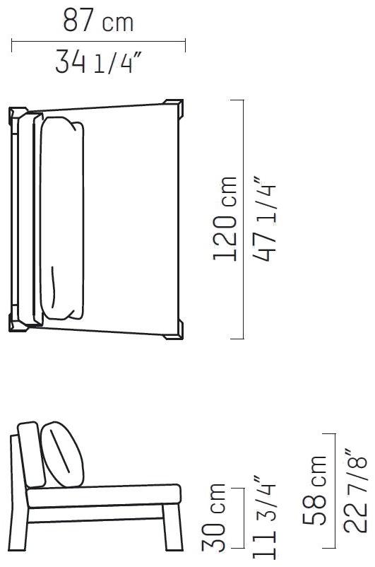 Piet Boon Мягкое садовое кресло Gijs & annet outdoor Pbc 11.21.01.01 - Вид №2
