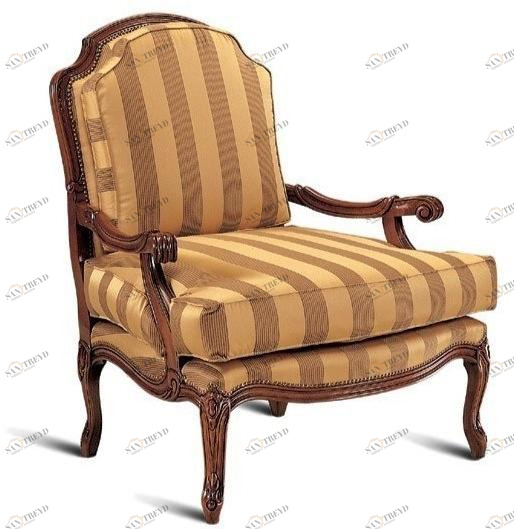 SCAPPINI & C Кресло из ткани с подлокотниками 35th anniversary 9302-p