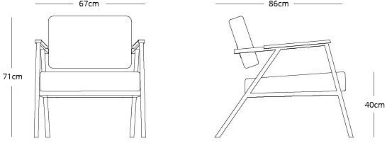 Liqui Contracts Кожаное кресло с подлокотниками Studio sun-id-1454380 - Вид №7