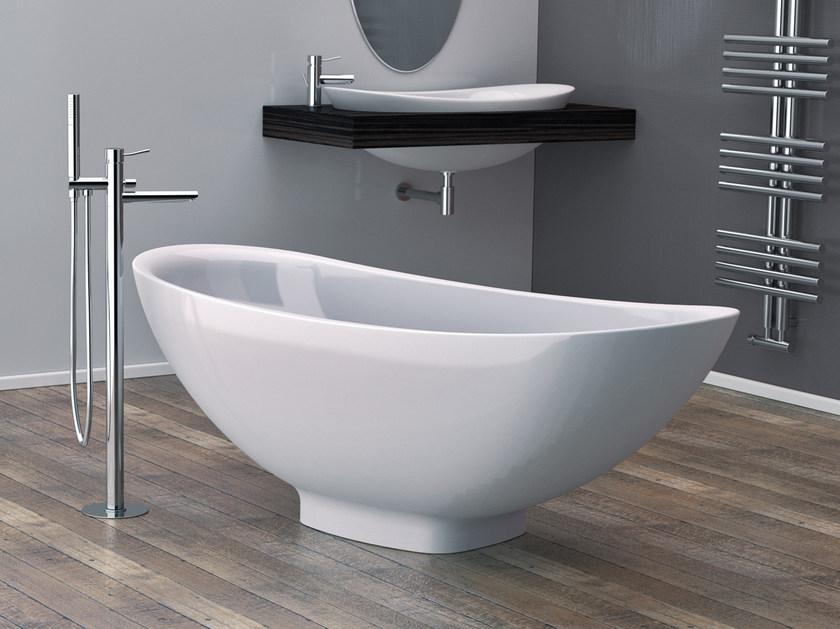 Remer Rubinetterie Смеситель для ванны напольный Minimal N 08 - Вид №2