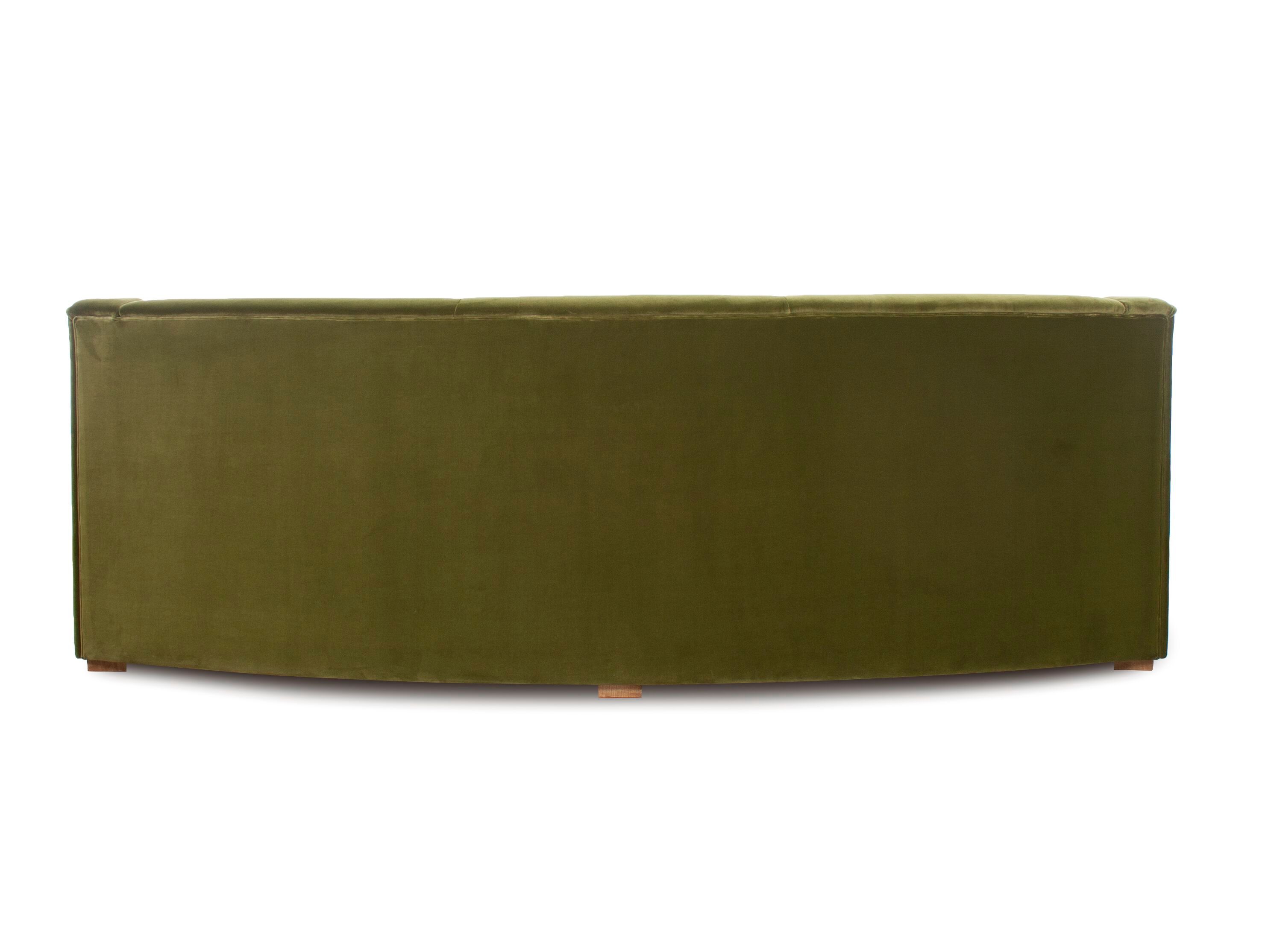 Изогнутый капитонный диван CREARTE COLLECTIONS круглый ARCH-00038444 - Вид №3