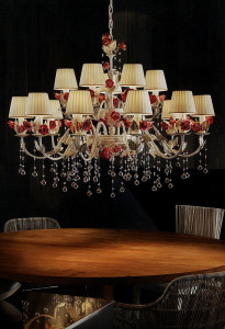 Люстра  MASIERO CERAMIC GARDEN 10+5