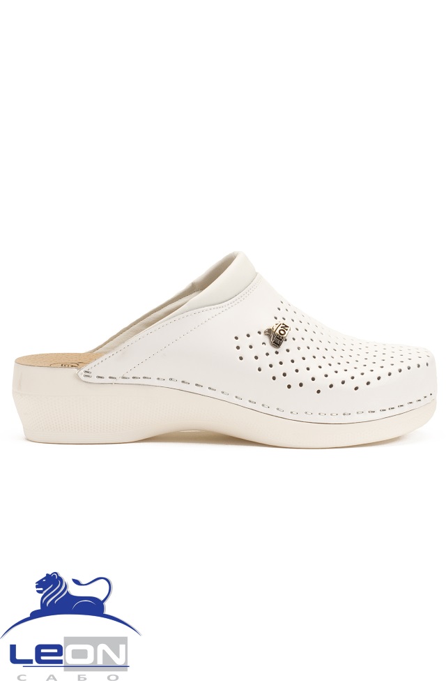 62030 Сабо "Leon LIGHT" женские белые LEON  Сабо и сланцы размер 37  - Вид №5