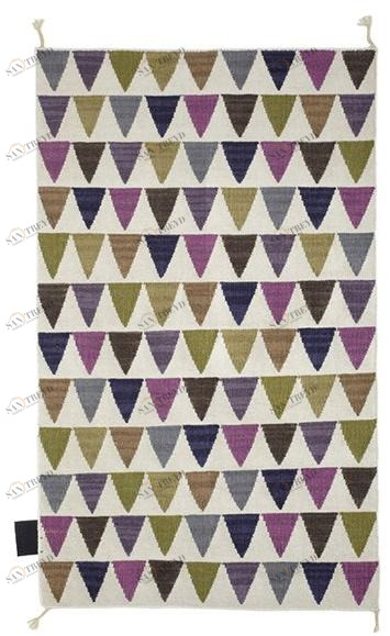 ASPLUND Прямоугольный шерстяной коврик с геометрическими мотивами Mini flag sun-id-1400834