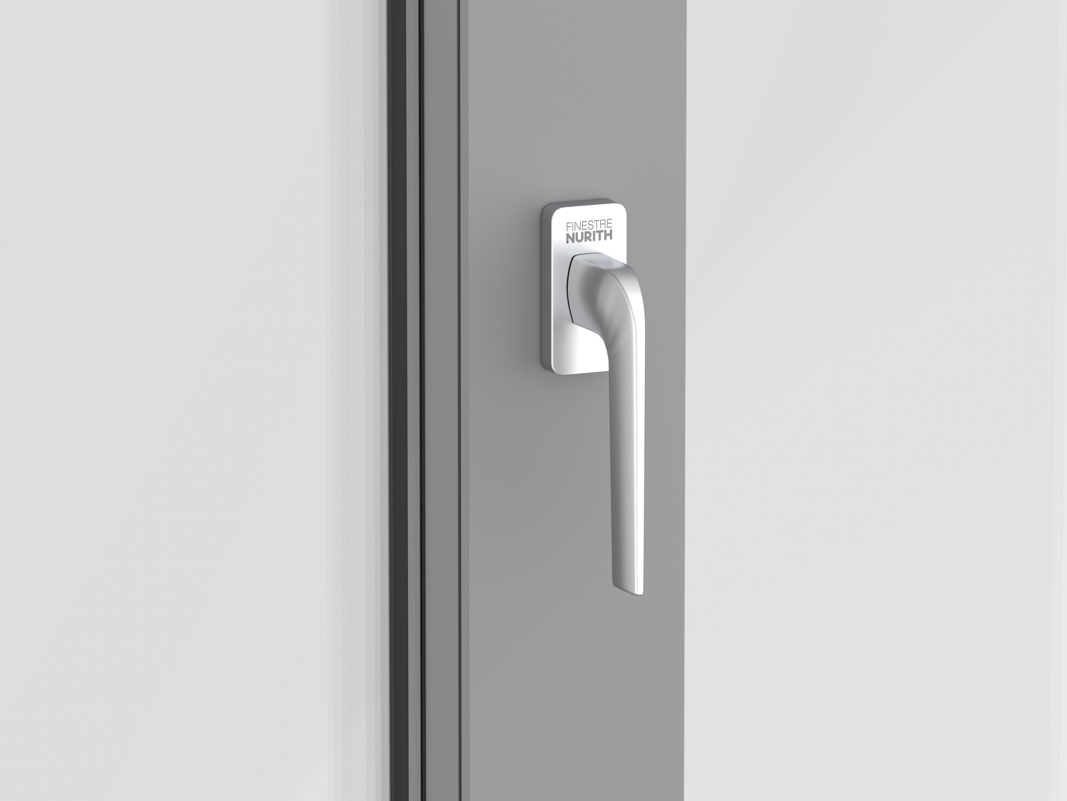 Оконная дверь с выдвижной алюминиевой створкой NURITH синтез ARCH-00044395 - Вид №3