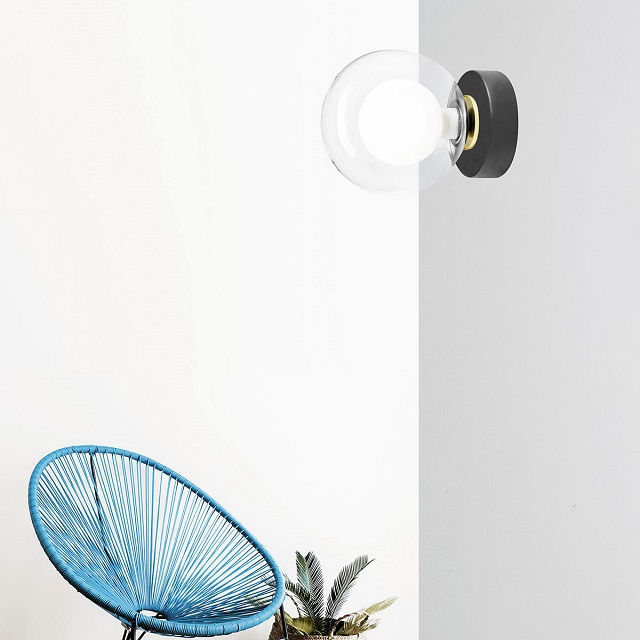 Miloox 1744.167 Настенный светильник из боросиликатного стекла и металла Cosmo. - Вид №1