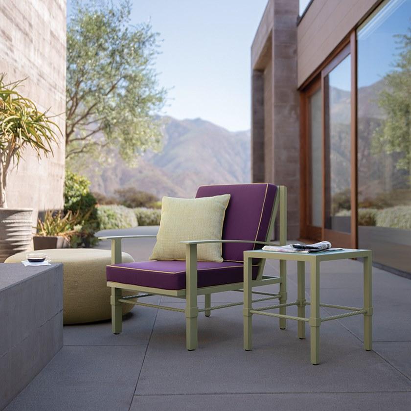 JANUS et Cie Садовое кресло из алюминия с подлокотниками Palmia sun-id-1412770 - Вид №4