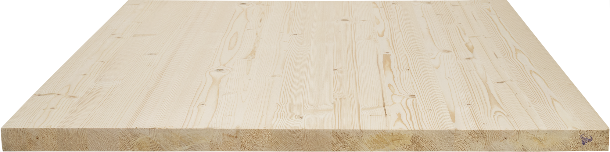 83850979 Площадка лестничная сращенная хвоя сорт Экстра 40х1000х1200 мм STLM-0044987 Santreyd