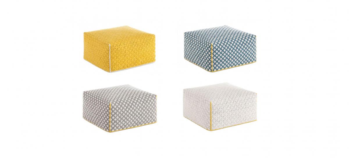 000261 Пуф большой Blue GAN Silai Silaï - Вид №2