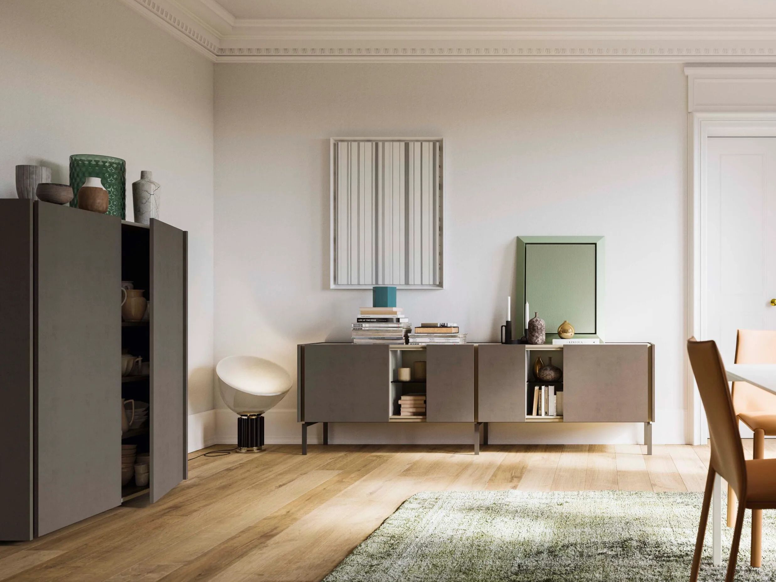 Деревянный шкаф с распашными дверями Alf DaFrè Da-do ARCH-00015964 - Вид №5