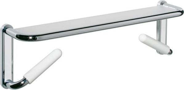 802.03.W100 Зеркальная полка белая версия HEWI Serie 802 LifeSystem 