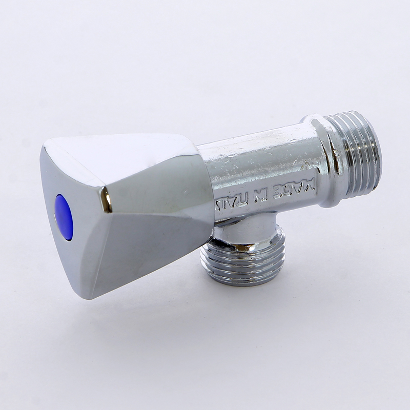 Вентиль угловой компактный универсальный хромированный ITAP 1/2"х1/2" 48812 - Вид №2