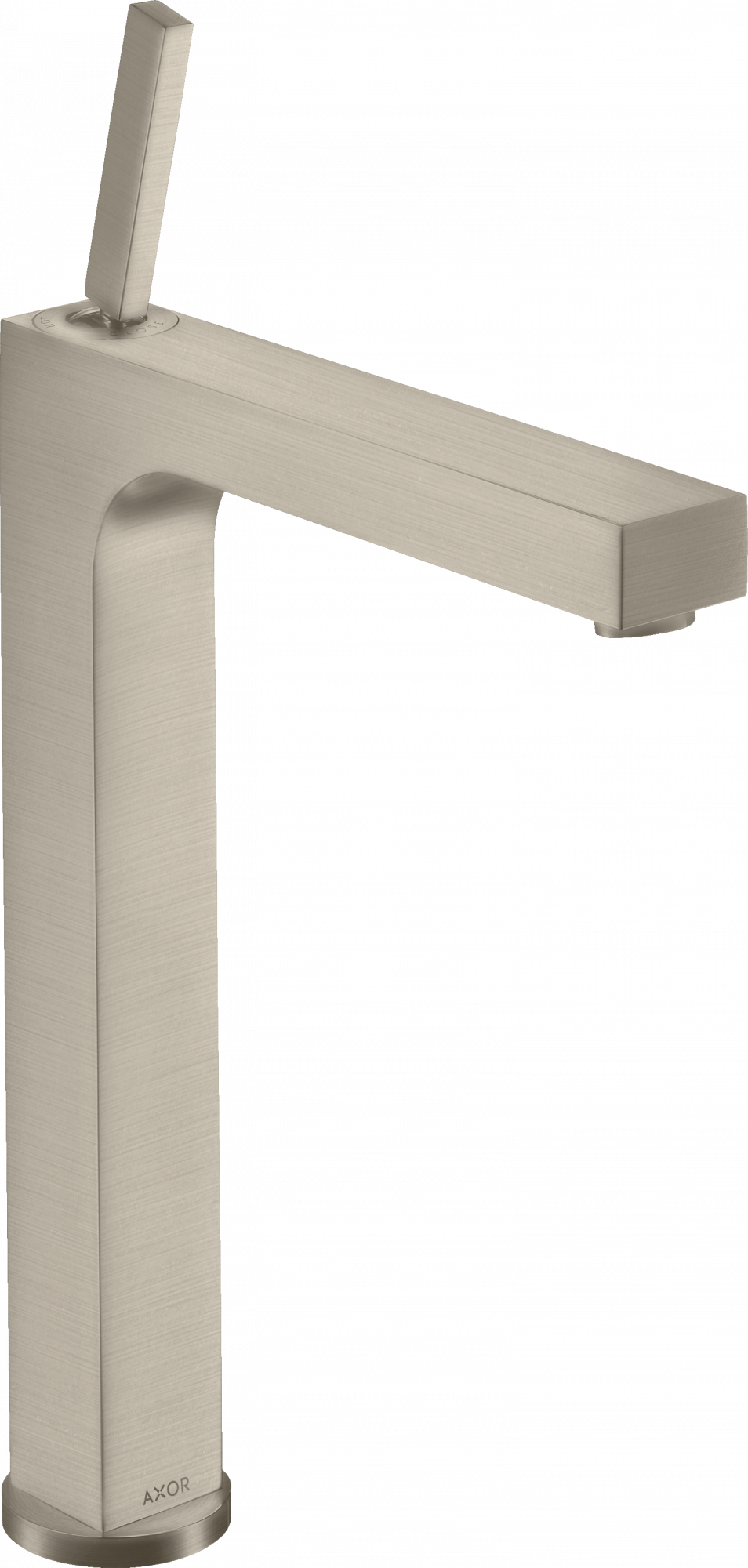 39020820 Смеситель для раковины 280, однорычажный, со стержневой ручкой, для умывальников со сливным гарнитуром AXOR CITTERIO