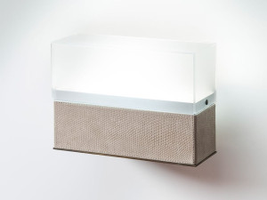 Кожаный светодиодный настенный светильник