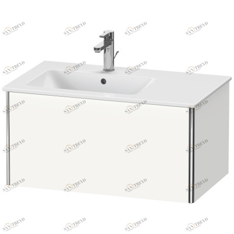 XS407203636 Тумбочка подвесная XSquare #XS4072 810 x 478 мм Белый шелковисто-матовый лак Duravit