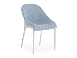 Стул из ткани и инженерного пластика