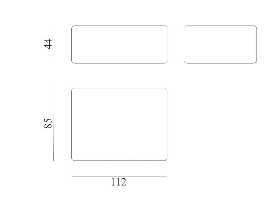 Ткань съемный сад пуфик Exteta Montecarlo ARCH-00035033 - Вид №2