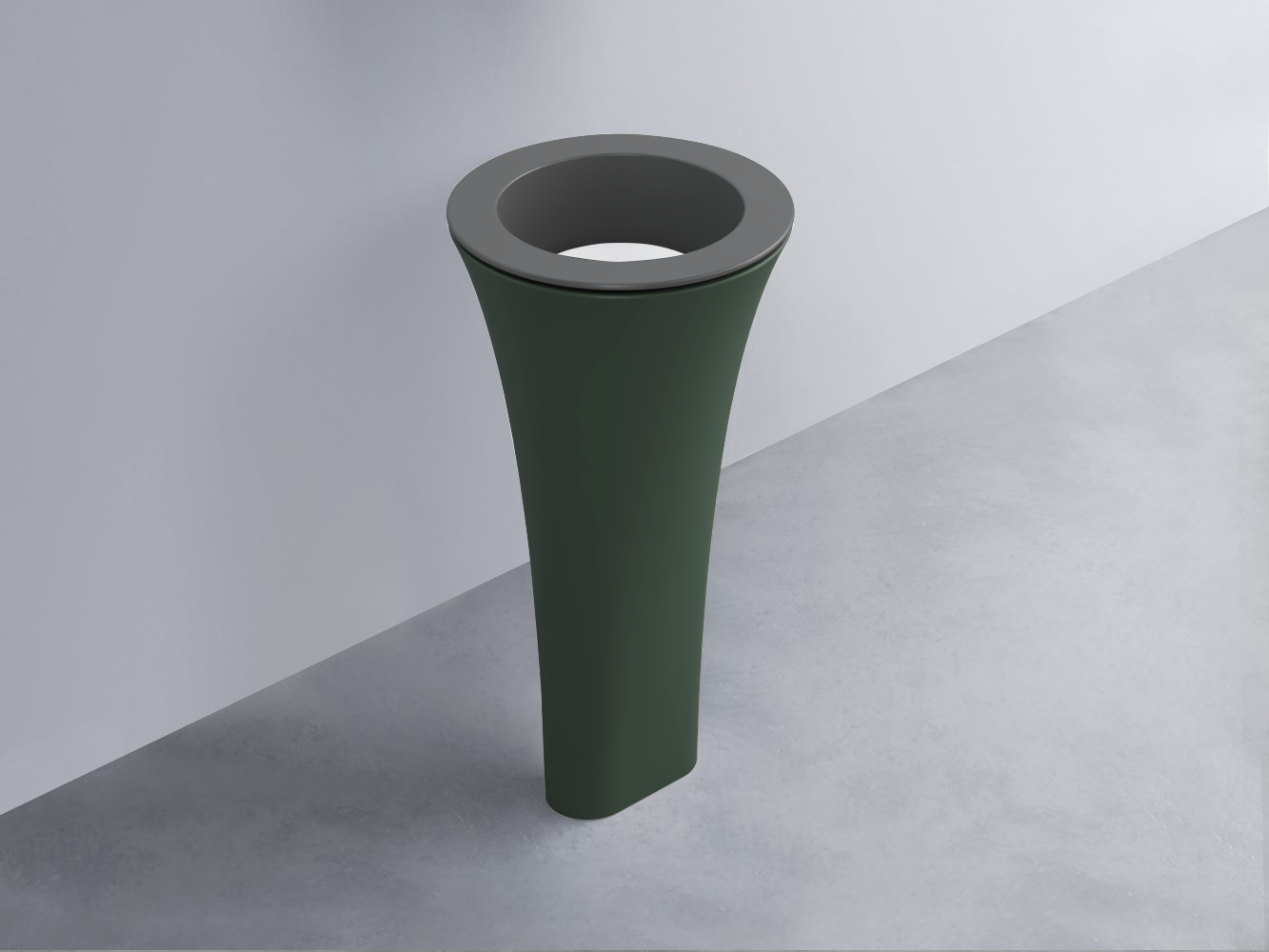 AMLA45-CM+AMPILT-BL+AMCOLT-MU Раковина Amedeo Tondo отдельностоящая cielo Enjoy + Amedeo Ceramica Cielo