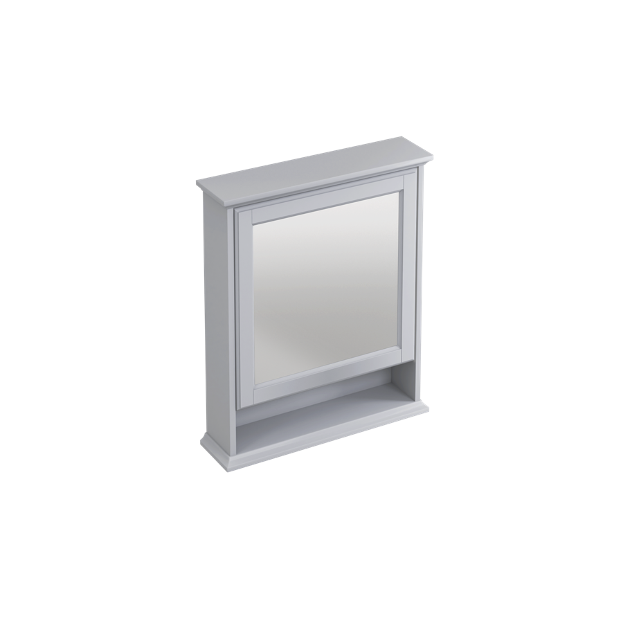 Burlington Зеркальный шкаф Мэтт Уайт SM6015W  - Вид №3