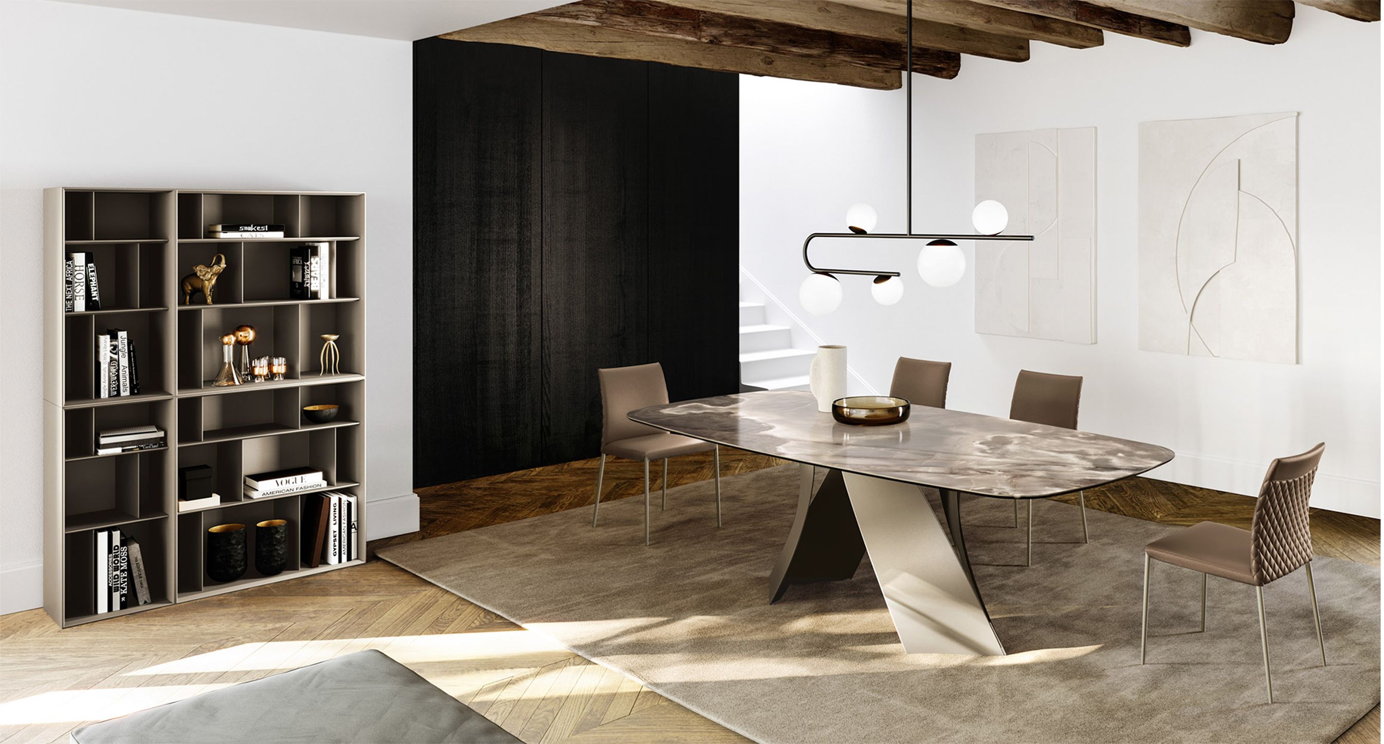 Прямоугольный керамический стол EFORMA Twist ARCH-00151733 - Вид №1