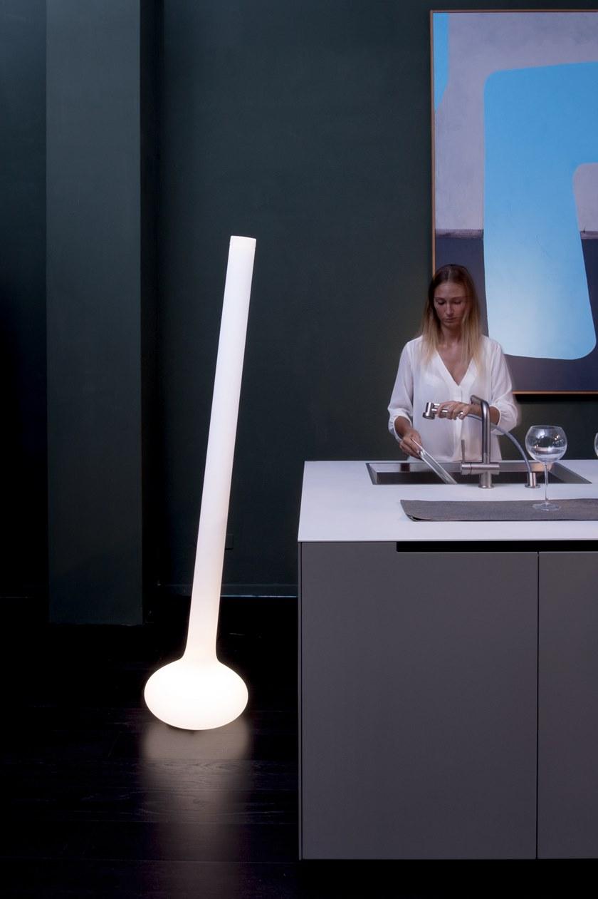 Martinelli Luce Торшер полиэтиленовый с диммером Pin 2287/dim/l/1 - Вид №2