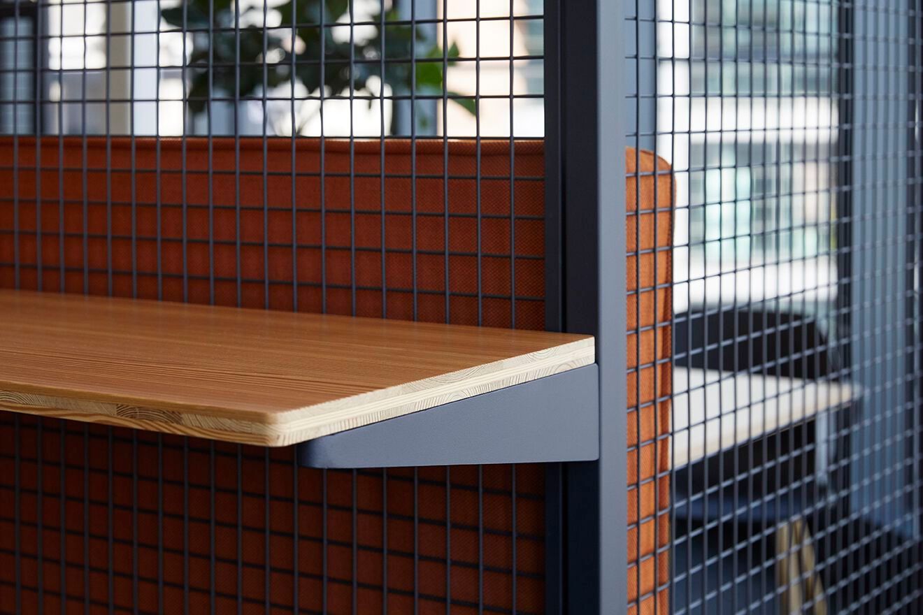 Офис двухсторонний угловой диван Established&Sons сетка ARCH-00116515 - Вид №28