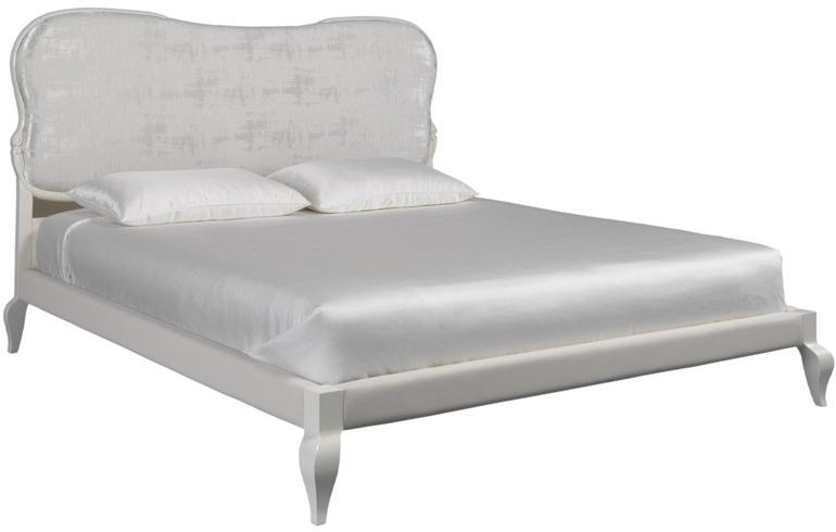 Jetclass Двуспальная лакированная кровать с мягким изголовьем Deluxe Jdl101.16, jdl101.18, jdl101.20 - Вид №1