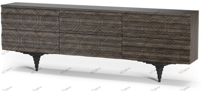 DWFI Комод из фанерованной древесины  00002224 