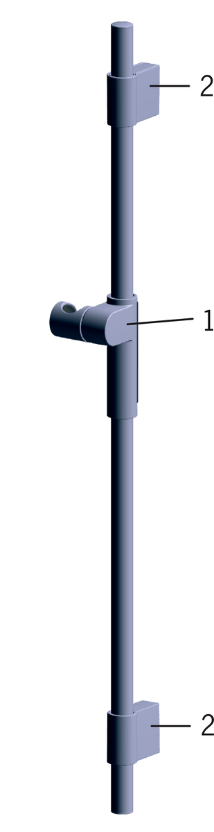 Oras 433 Душевой комплект 433 Hydractiva Style Хром  - Вид №4