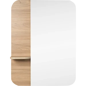 Зеркало для ванной Стокгольм с полкой 60x80 см 82312311 STLM-2205376