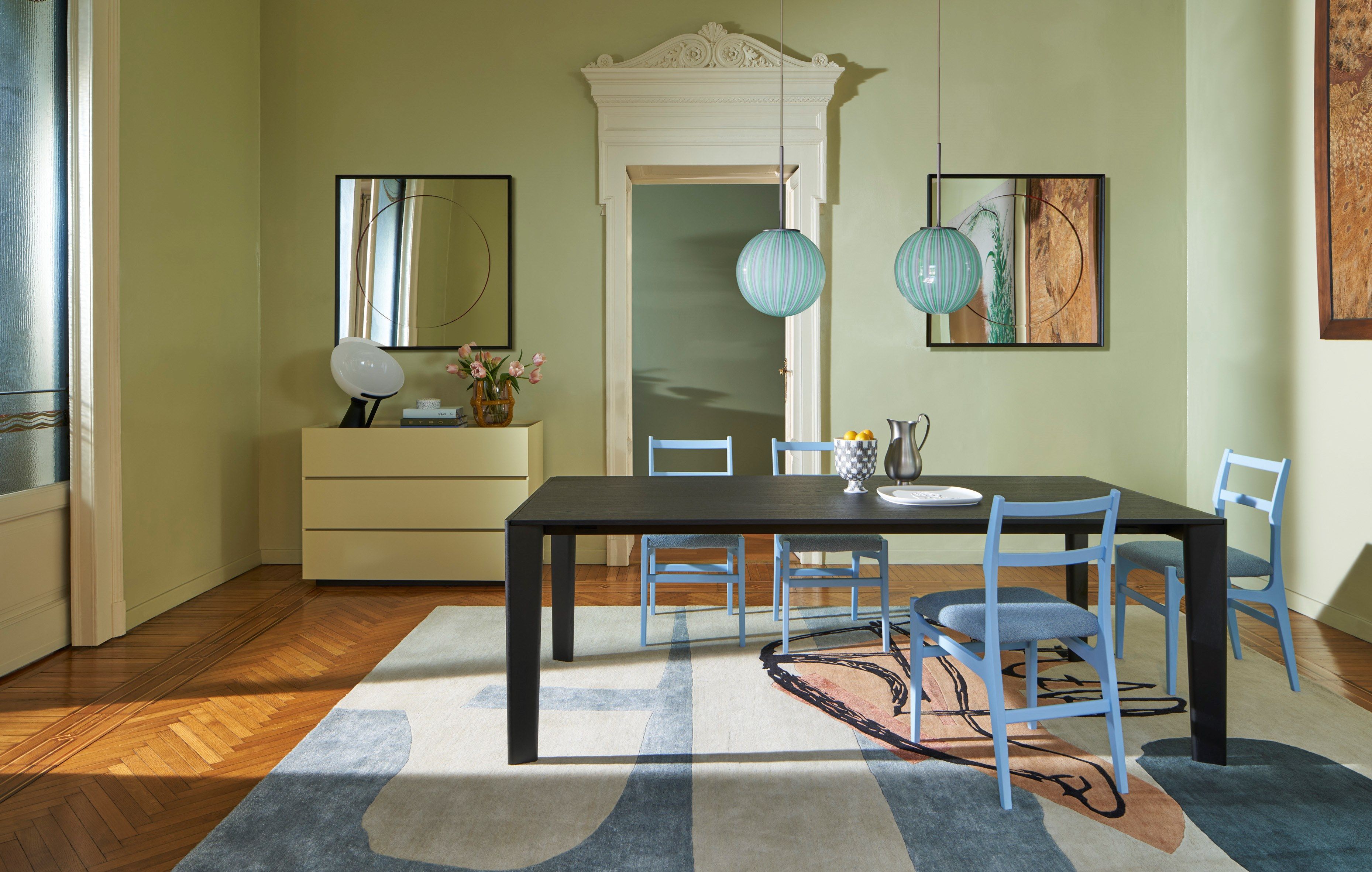 Стул из ясеня с мягким сиденьем CASSINA PRINCIPI ARCH-00008640