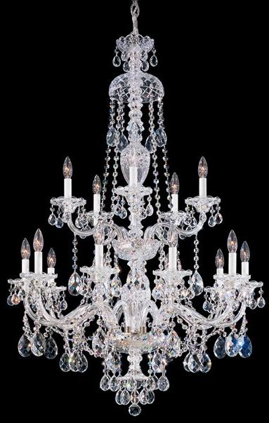 Schonbek Люстра с кристаллами swarovski® Sterling 2994, 2995, 2996 ... - Вид №8