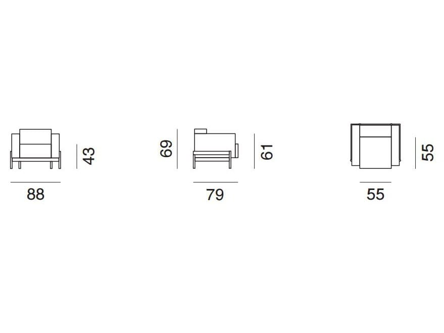 Кожаное кресло с подлокотниками de Sede DS-21 ARCH-00012728 - Вид №4
