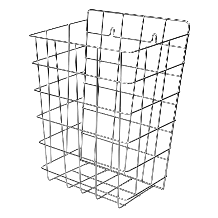 95410 Нержавеющее проволочное мусорное ведро SANELA 