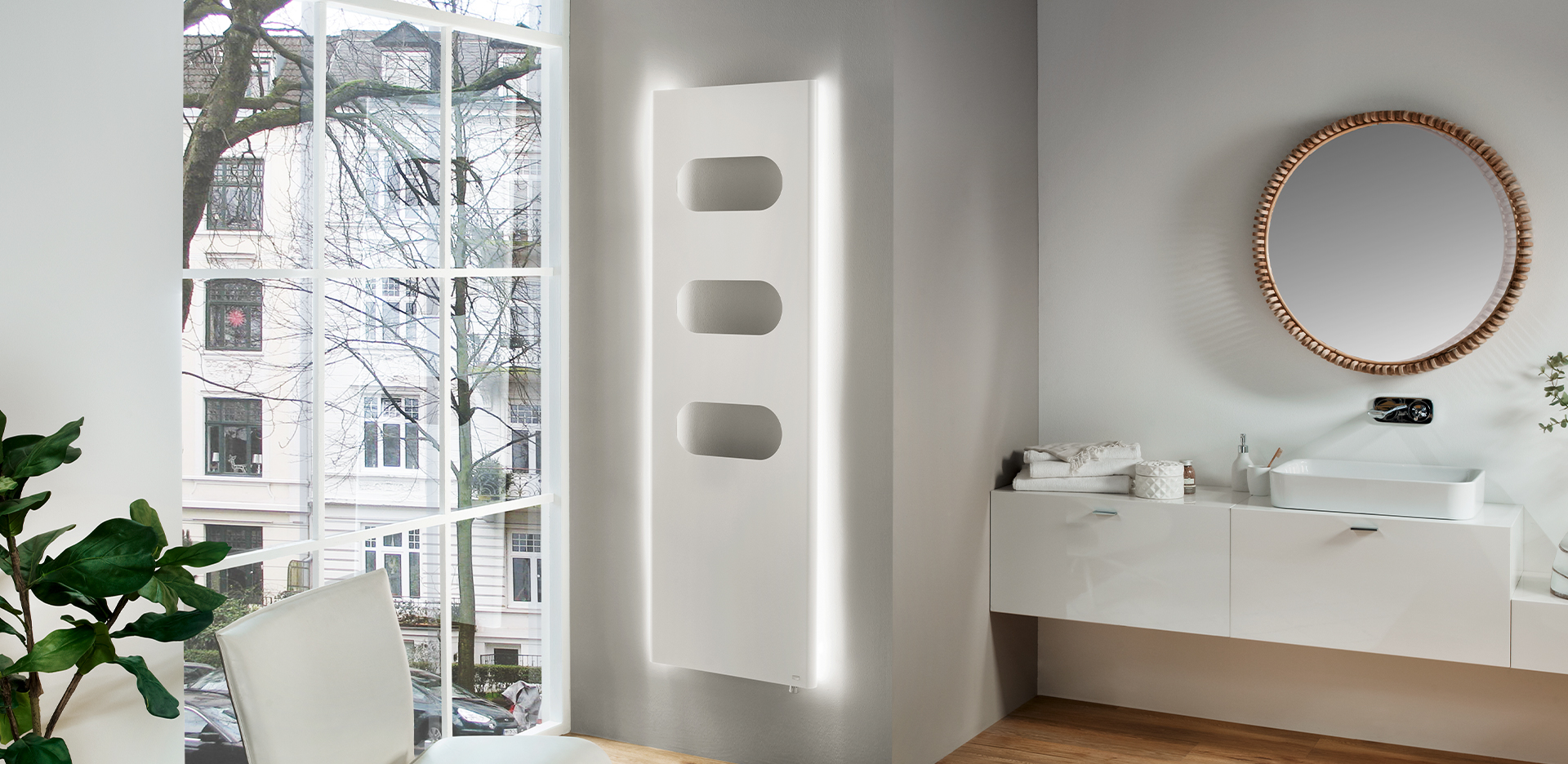 Bemm Трубный полотенцесушитель Индивидуальный;органический Plawa SPA Soft + LED sun-id-1224989 - Вид №1