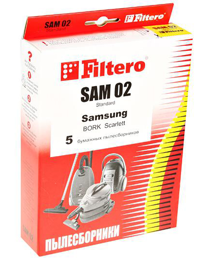 6678377 Мешок-пылесборник Filtero SAM 02 Standard STDN-0029890